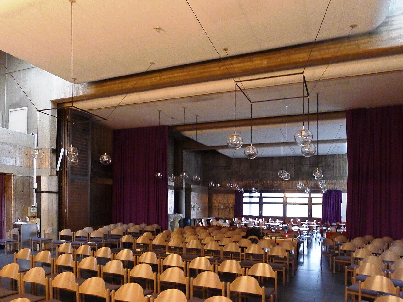 Der Saal im Lagerhaus