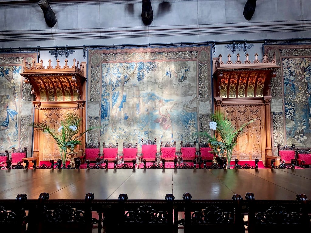 Der Saal ist bereit