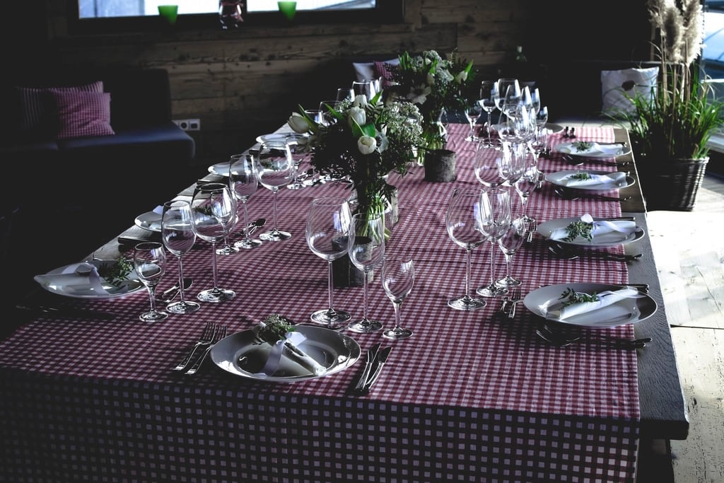 Der Tisch ist gedeckt